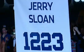 The Utah Jazz Honor Jerry Sloan