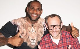More LeBron James Pictures By Terry Richardson