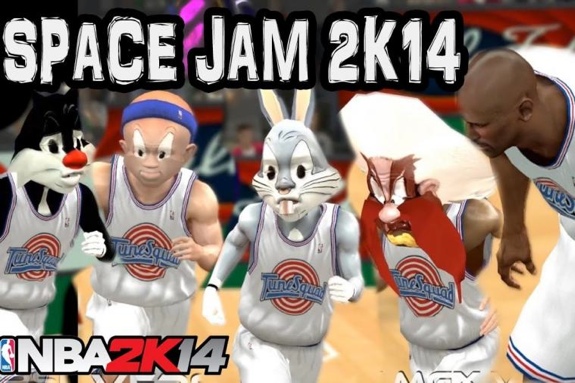 Check Out This Custom NBA 2K14 'Space Jam' Roster