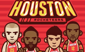 Houston 'Rocketeers' Art