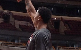 Derrick Rose Spotted Wearing adidas D Rose 5