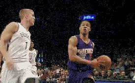 Gerald Green Recoils and Slams On Plumlee