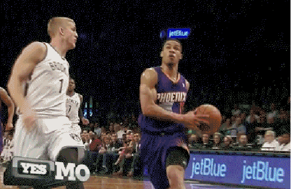 Gerald Green Recoils and Slams On Plumlee