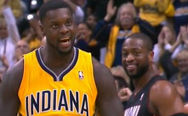 Lance Stephenson Ejected for Taunting Dwyane Wade
