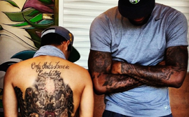 LeBron James Meets a Fan With a Huge Tribute Tattoo