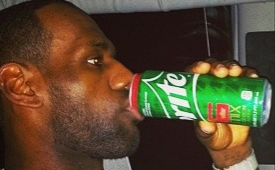 LeBron James Launches New Sprite 6 Mix