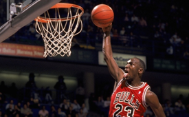 Six Michael Jordan Free Throw Putback Dunks