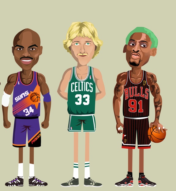 NBA Legends Illustrated