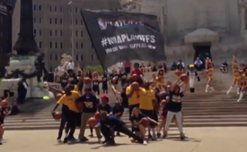 The 2014 NBA Playoffs 'Flash Mob' Edition