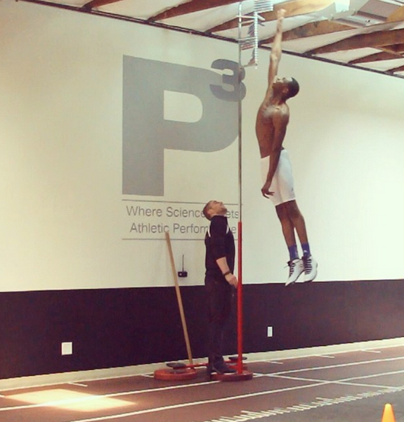 Andrew Wiggins Displays His Vertical Jump