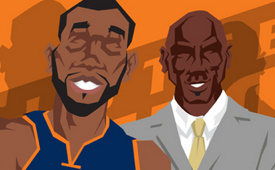Charlotte Bobcats 'NBA Champions’ Caricature Art