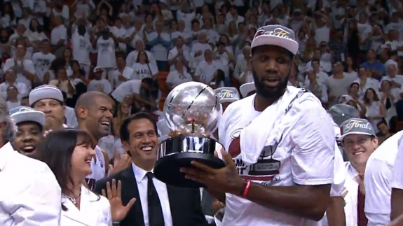 Miami Heat Advance To The 2014 NBA Finals In Style
