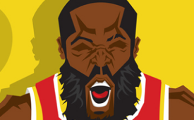 Houston Rockets ‘NBA Champions’ Caricature Art
