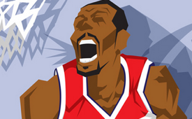 Washington Wizards 'NBA Champions’ Caricature Art