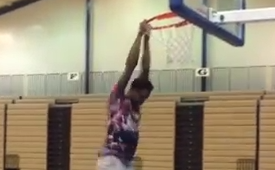 Ben McLemore Dunks In Street Clothes, Kids Freak Out
