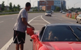Evan Turner and His Ferrari Run Out of Gas
