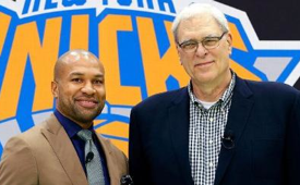 Knicks Introduce Derek Fisher As Head Coach