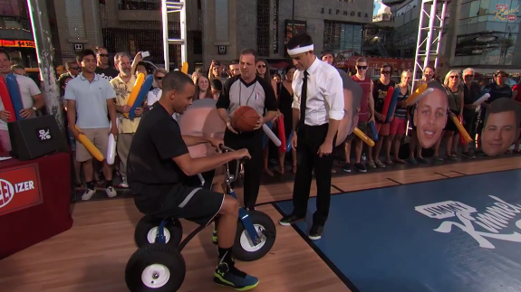 Jimmy Kimmel vs Stephen Curry One-on-One