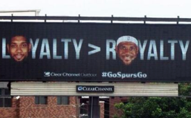Loyalty Greater Than Royalty Spurs Billboard