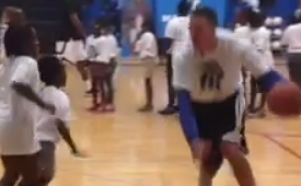Rookie Aaron Gordon Hits a Kid With a Crossover