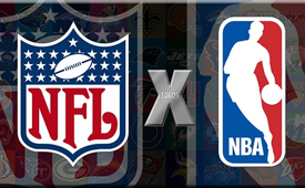 NFL Logos X NBA Logos
