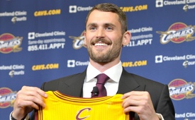 Cleveland Cavaliers Introduce Kevin Love