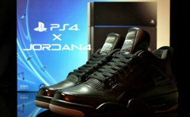 Air Jordan 4 x PS4 Custom