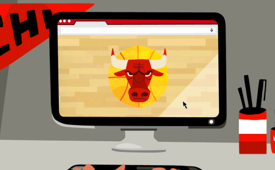 Chicago Bulls Digital Ticketing Site Animations