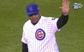 Charles Barkley Tosses Turrible First Pitch at Chicago Cubs Game