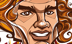 Anderson Varejao 'From Colatina to Cleveland' Character Design
