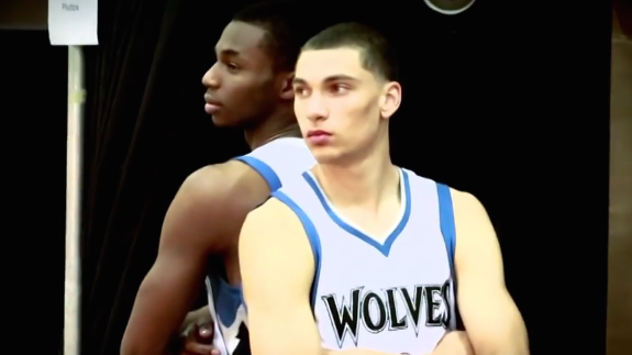 Andrew Wiggins and Zach LaVine are the 'Bounce Brothers'