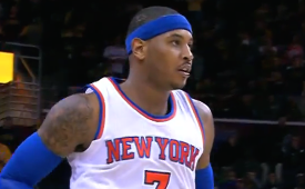 Carmelo Anthony Spoils the LeBron Homecoming