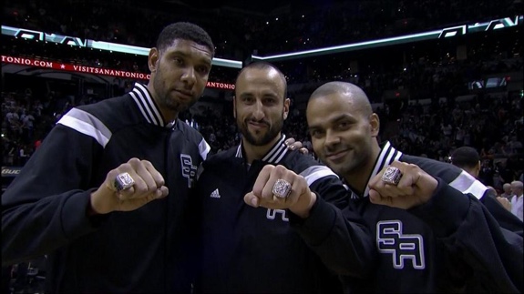 San Antonio Spurs 2013-2014 Championship Ring Ceremony
