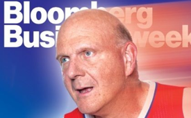 Clippers Owner Steve Ballmer Gets Cover of Bloomberg Businessweek