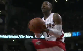 Terrence Ross Converts a 360 And-1 Layup
