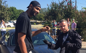 Tim Duncan Has a Punisher Car Now