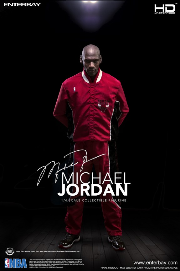 ENTERBAY HD Masterpiece 1:4 Scale Michael Jordan Action Figure