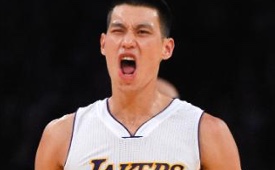 Jeremy Lin Sparks Lakers to First Win