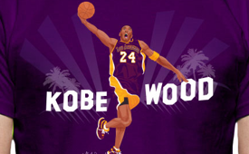 Kobe Bryant x Hollywood ‘Kobe Wood’ Tee