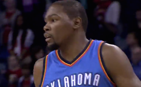 Kevin Durant Drops 27 Points In Season Debut