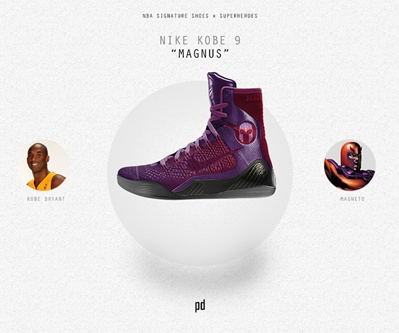 NBA Signature Shoes x Superheroes