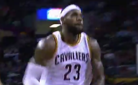 LeBron James Scores 35 Points, Cavs Win 8th In Row