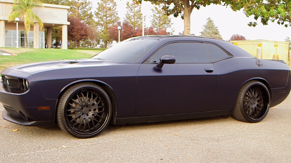 Rudy Gay and His UCONN Inspired Dodge Challenger SRT8