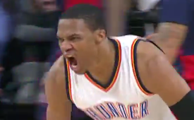 Russell Westbrook Unleashed In Detroit