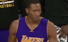 Wesley Johnson With the Dunk of the Night