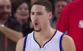Klay Thompson Scores a Record 37 Points In 3rd Quarter