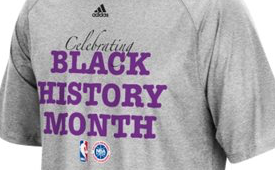 adidas NBA 'Celebration Black History Month' Tee