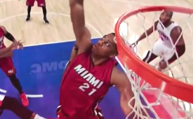 Hassan Whiteside With Another Beast Night