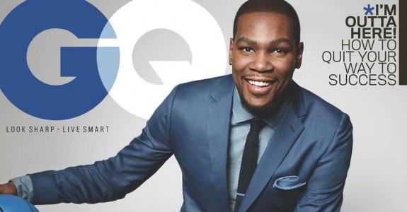 Kevin Durant Lands the Cover of GQ