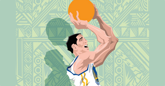 Klay Thompson ‘2015 NBA All-Star’ Caricature Art